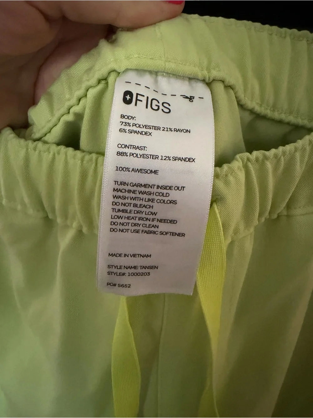 Figs green like